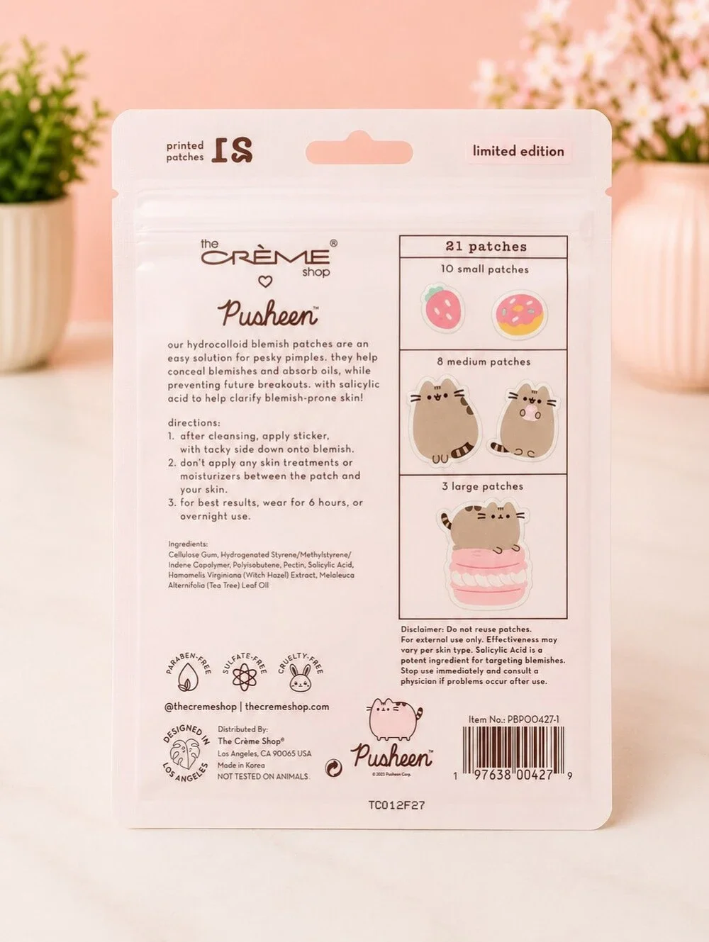 The Crème Shop x Pusheen Limited Edition 5-Piece Beauty & Self-Care Bundle